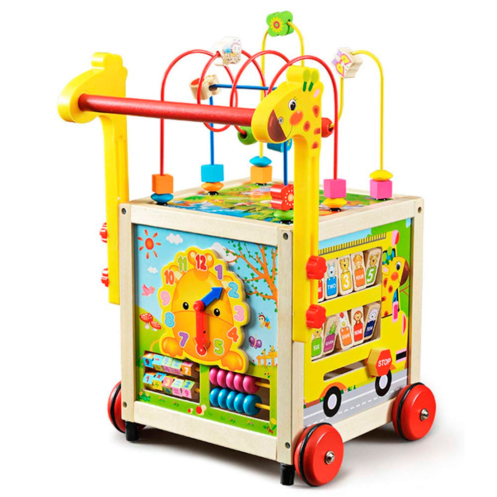 Игрушка-ходилка EcoToys Deluxe Activity Cube