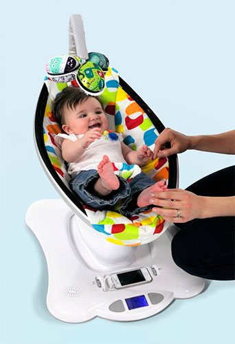Роботизированное кресло-качалка 4Moms MamaRoo